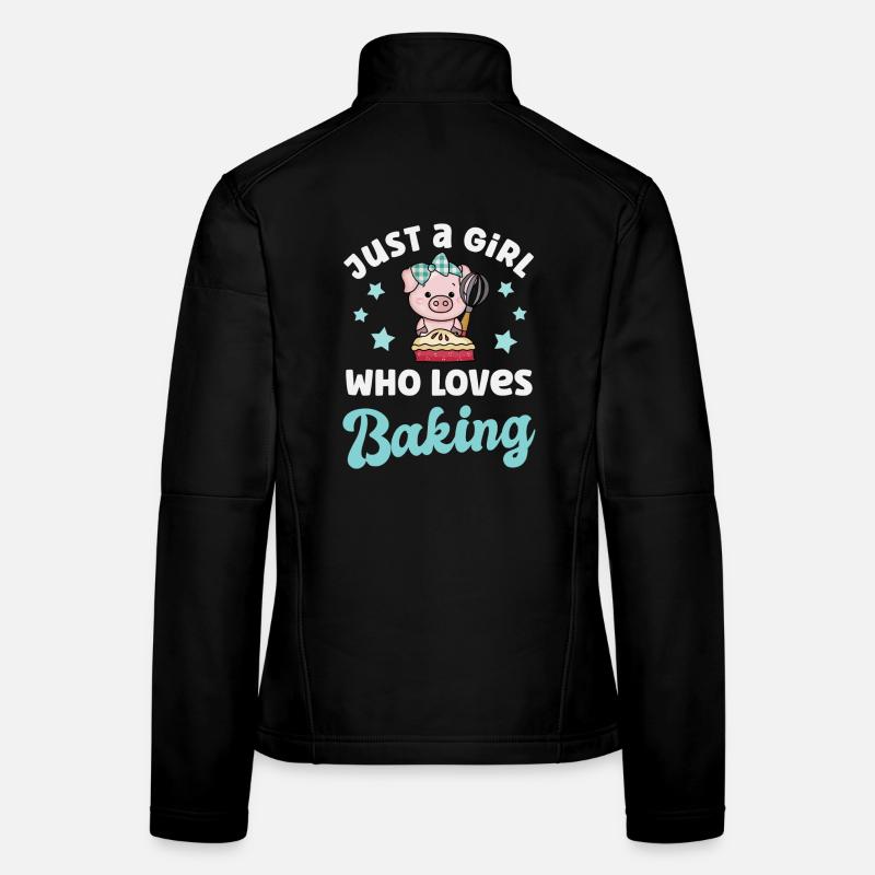 Baking Baker Women's Softshell Jacket