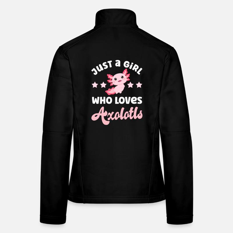 Axolotl Veste en tissu softshell Femme