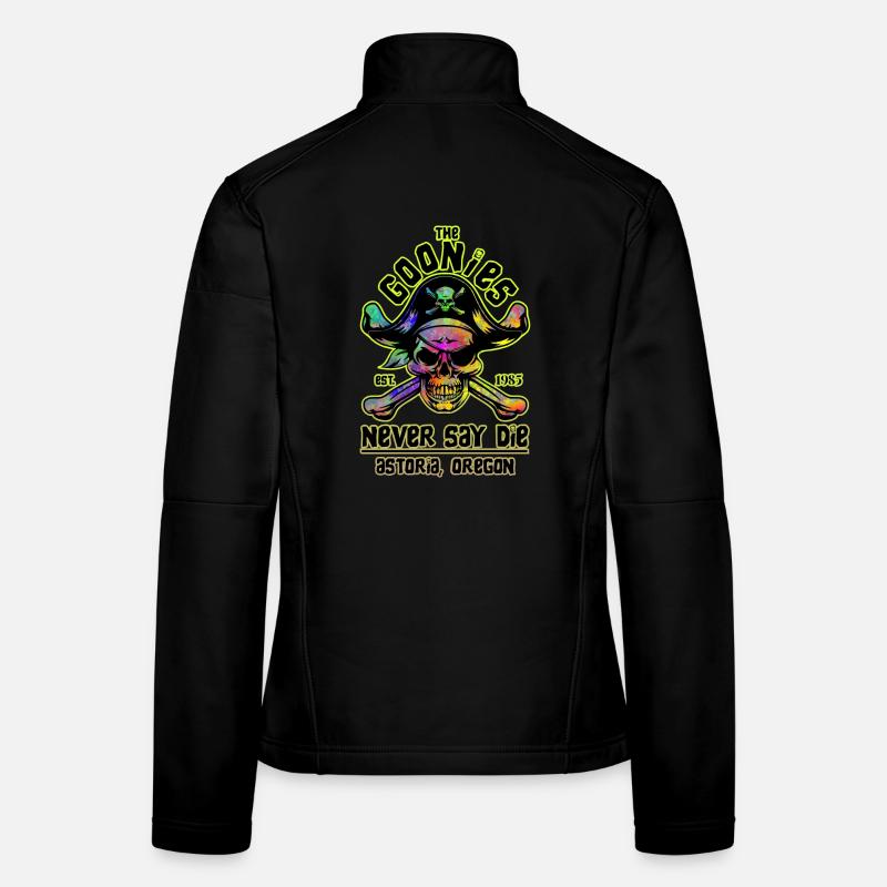 THE GOONIES 6 - Frauen Softshelljacke - Schwarz