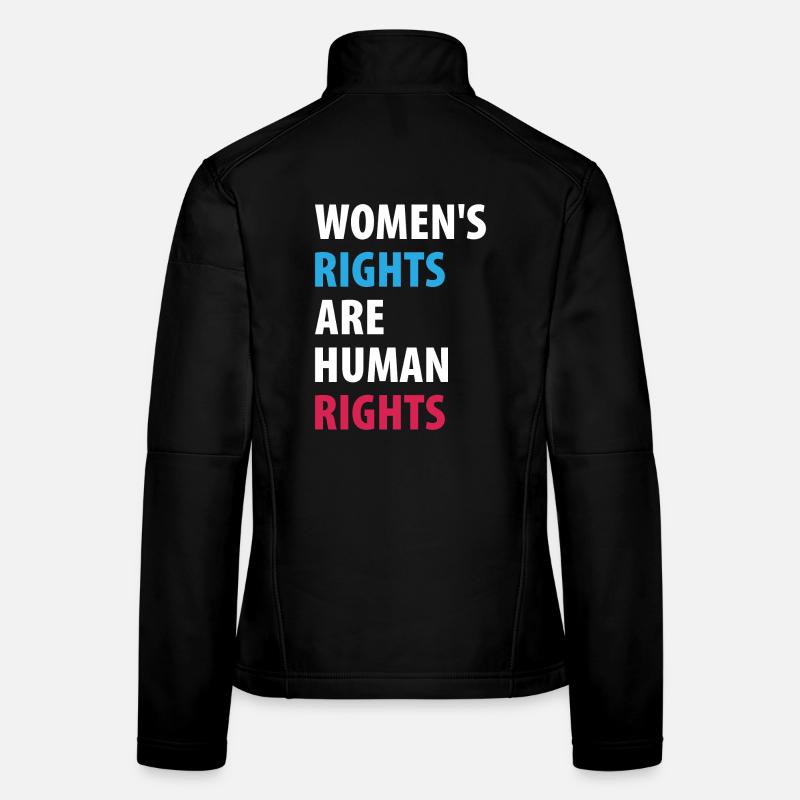 Frauenrechte sind Menschenrechte Frauen Softshelljacke
