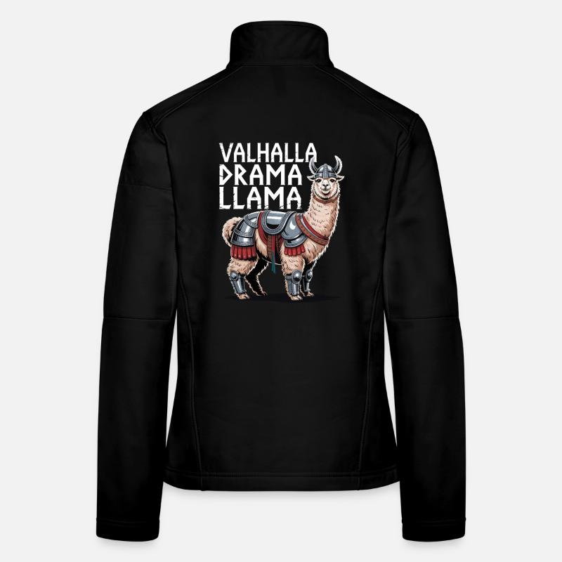 Valhalla Drama Lama Frauen Softshelljacke