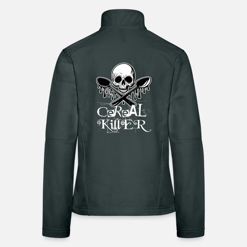 Skull Cereal Killer Women's Softshell Jacket