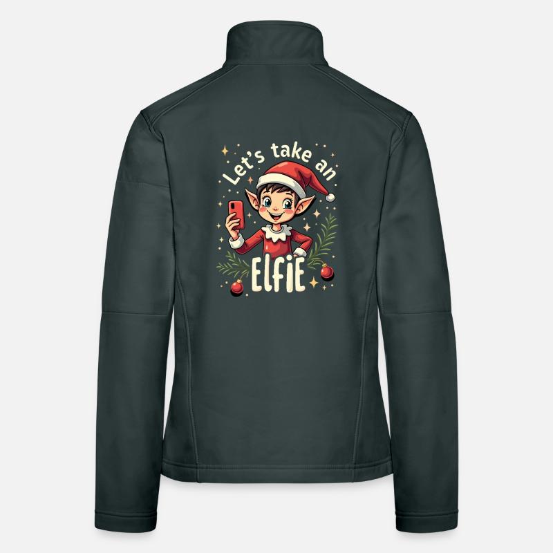Let's take an elfie Women's Softshell Jacket