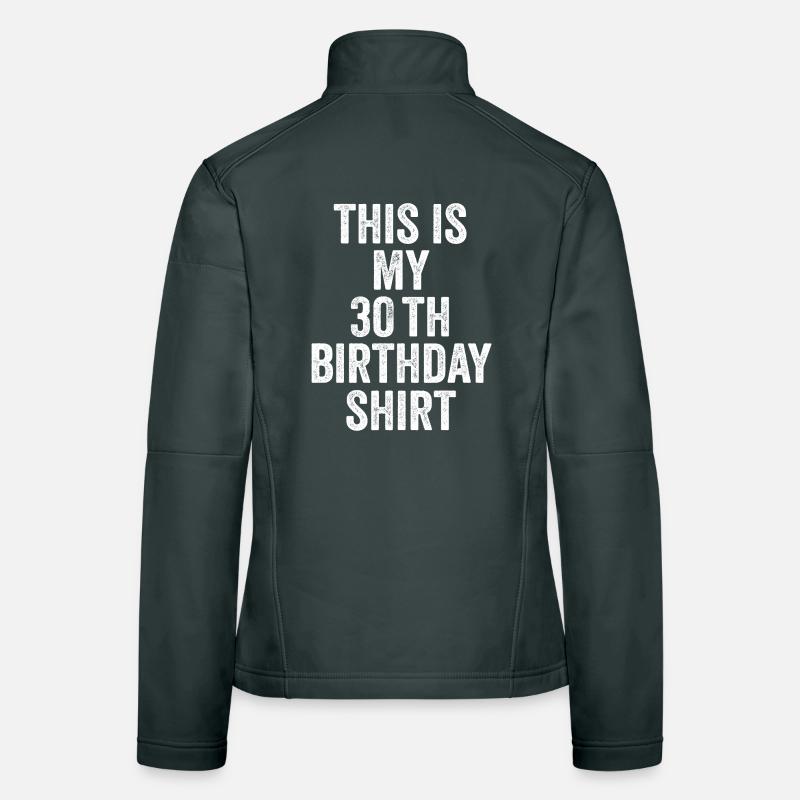 30th Anniversary 30th Anniversary Gift - 30th Anniversary Gift Women's Softshell Jacket