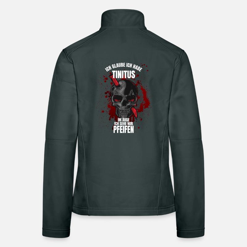 Ich glaube ich habe Tinitus Frauen Softshelljacke