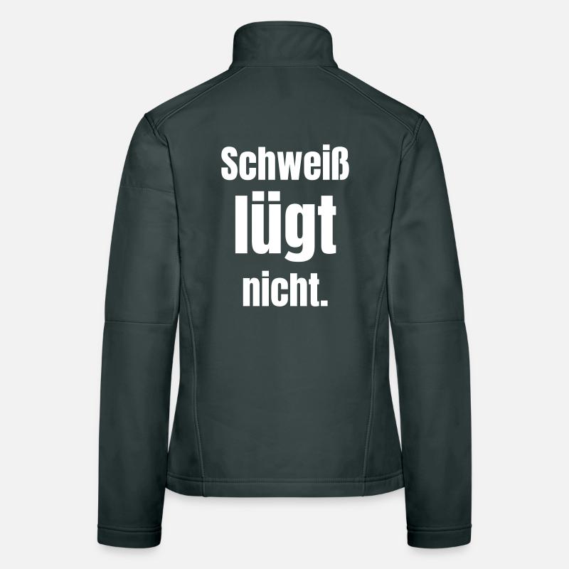 Sweat doesn't lie. Women's Softshell Jacket