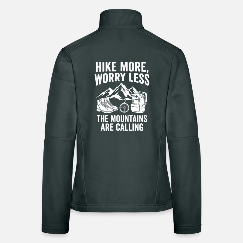 Les montagnes qui appellent : encore plus de randonnée Veste en tissu softshell Femme