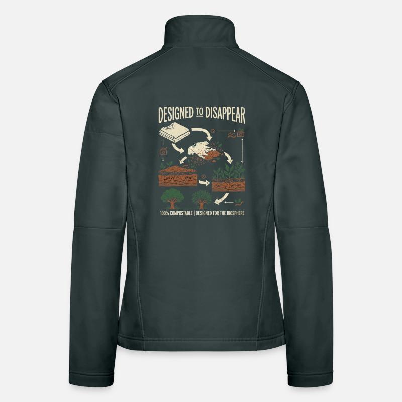 Compost Expert Veste en tissu softshell Femme