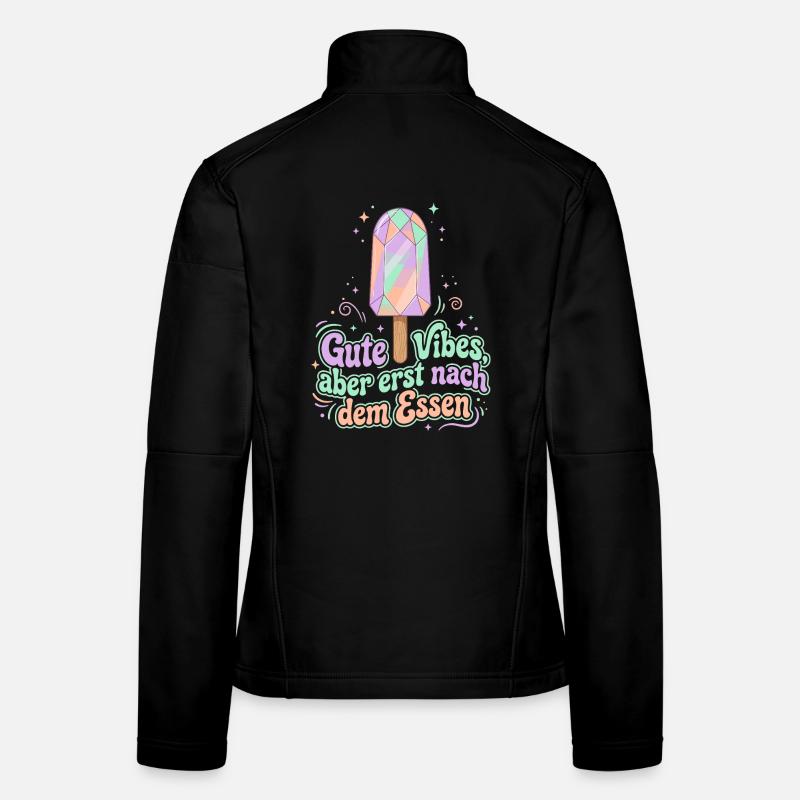 Kristall Eis, Gute Vibes Frauen Softshelljacke