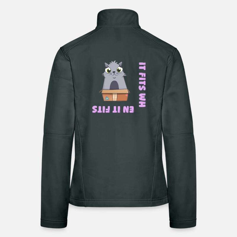 Ça va quand ça va Veste en tissu softshell Femme