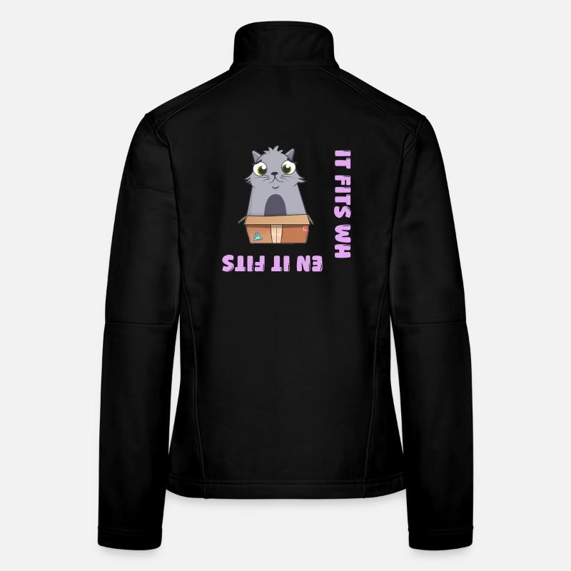 It fits when it fits Women's Softshell Jacket