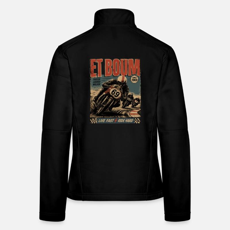 UND ZACK Frauen Softshelljacke