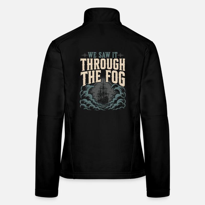 Ghost Ship Cursed Ship Maritime Spirit Women's Softshell Jacket