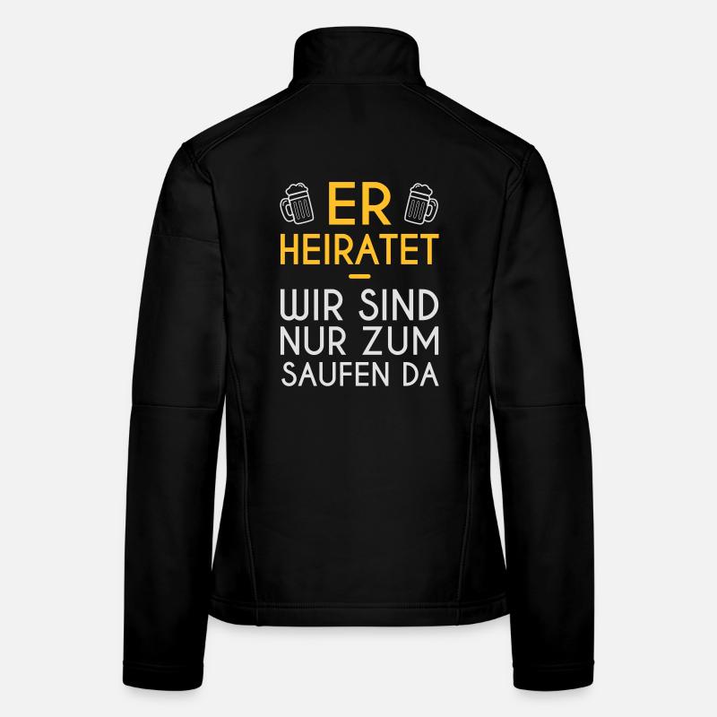 Er Heiratet Frauen Softshelljacke