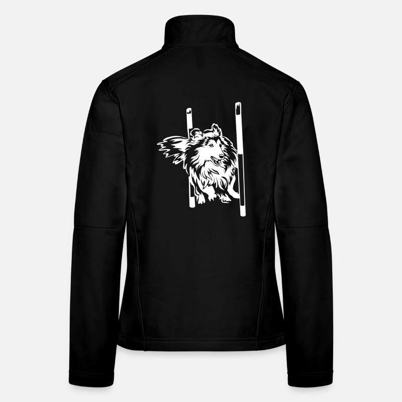 Sheltie "Black Edition" Women's Softshell Jacket