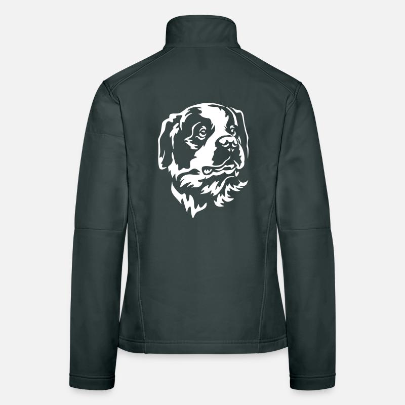 St. Bernard Head "Black Edition" Women's Softshell Jacket