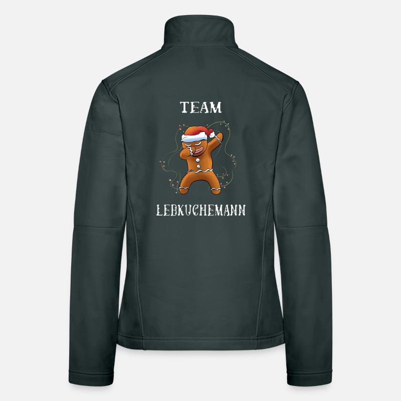 Team Lebkuchen Frauen Softshelljacke