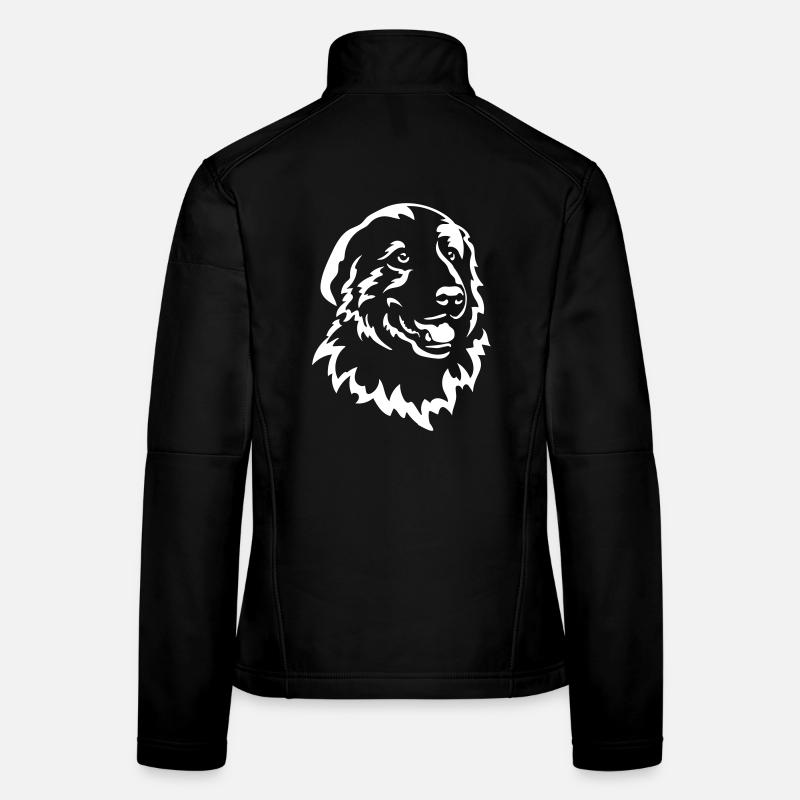 Maremmano Head « Black Edition » Veste en tissu softshell Femme