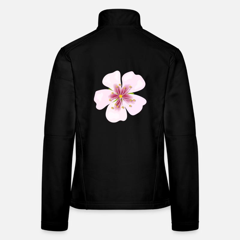blossom - Women's Softshell Jacket - black