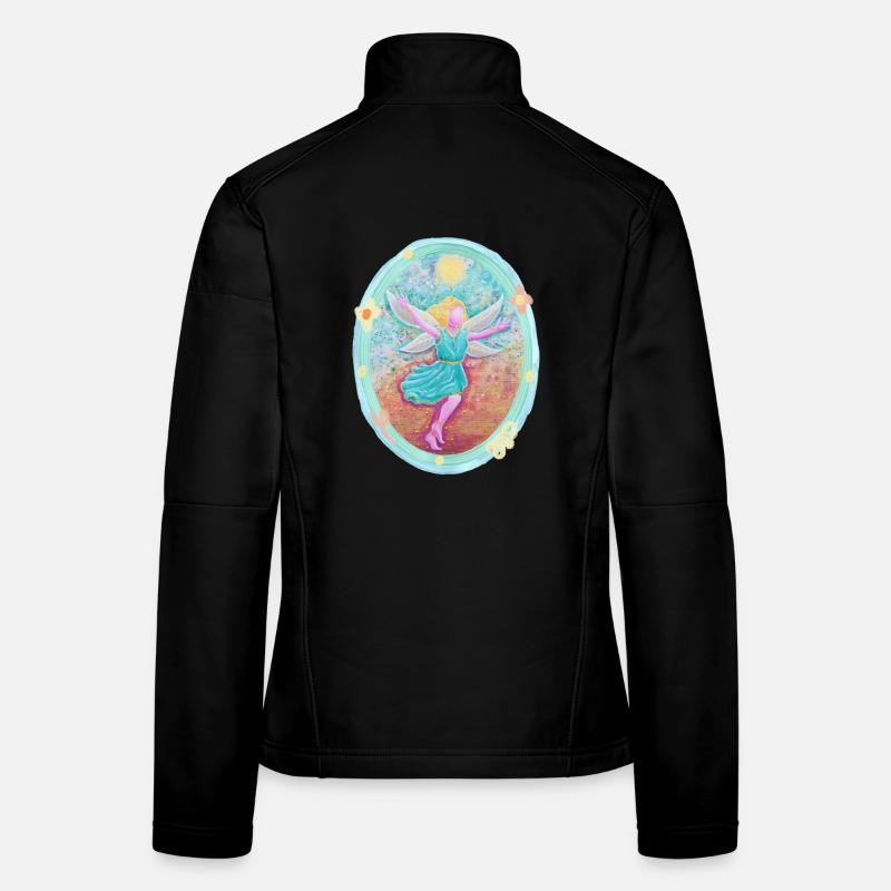ZauberElfe der Freude - Sonja Ariel von Staden - Frauen Softshelljacke - Schwarz