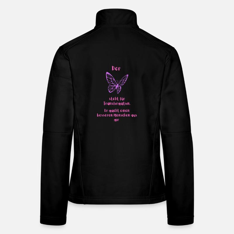 Transformation pink Frauen Softshelljacke