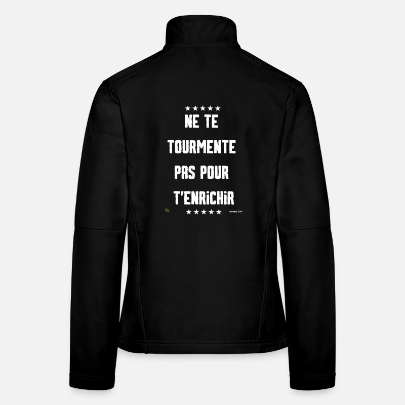 Die Qualen des Lebens Frauen Softshelljacke