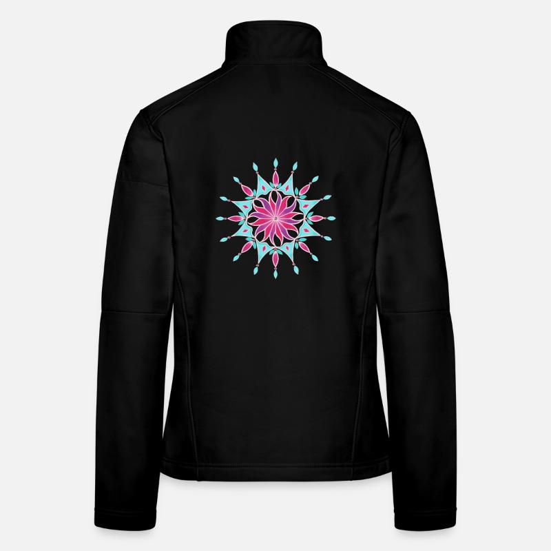 Blumen Mandala - Sonja Ariel von Staden Frauen Softshelljacke