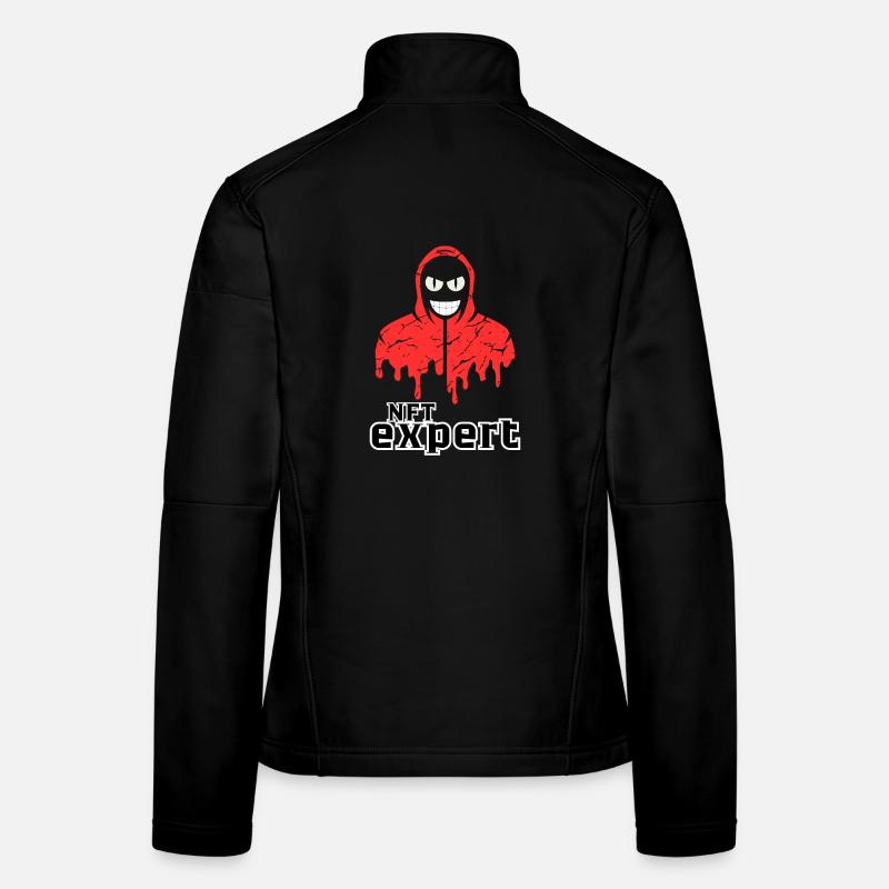 NFT - Expert en actifs numériques Veste en tissu softshell Femme