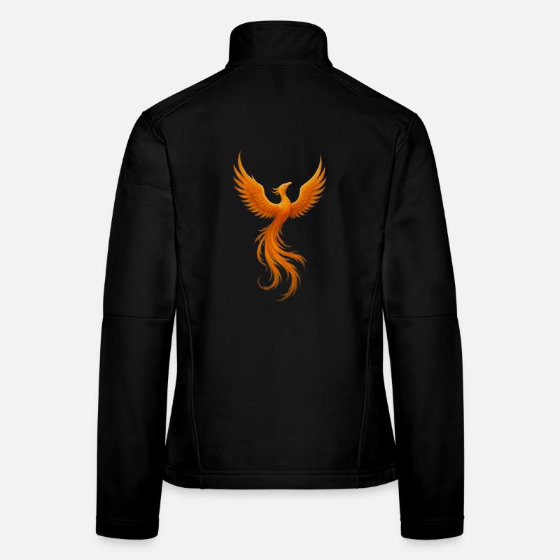 Phönixfeuer Flügelkraft Frauen Softshelljacke