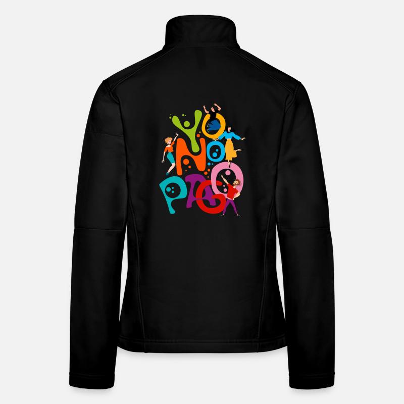 Ich zahle nicht - Frauen Softshelljacke - Schwarz