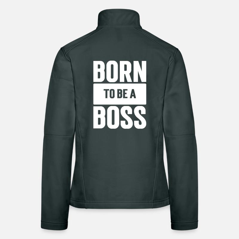 Fierté et Ambition Motivation Veste en tissu softshell Femme