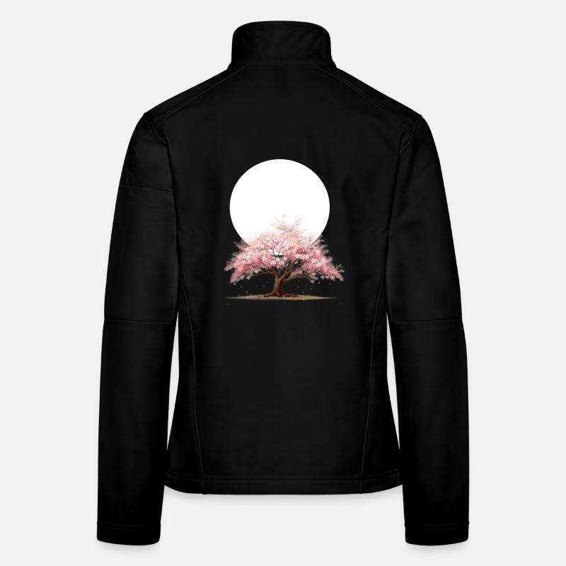 Cherry Tree Frauen Softshelljacke