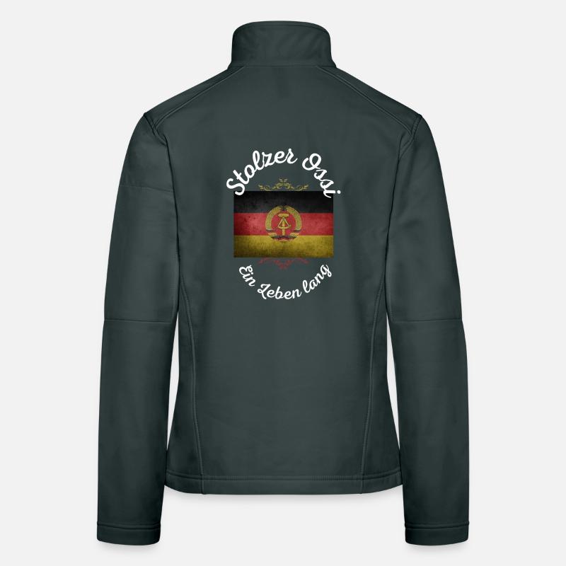 Proud East German Women's Softshell Jacket
