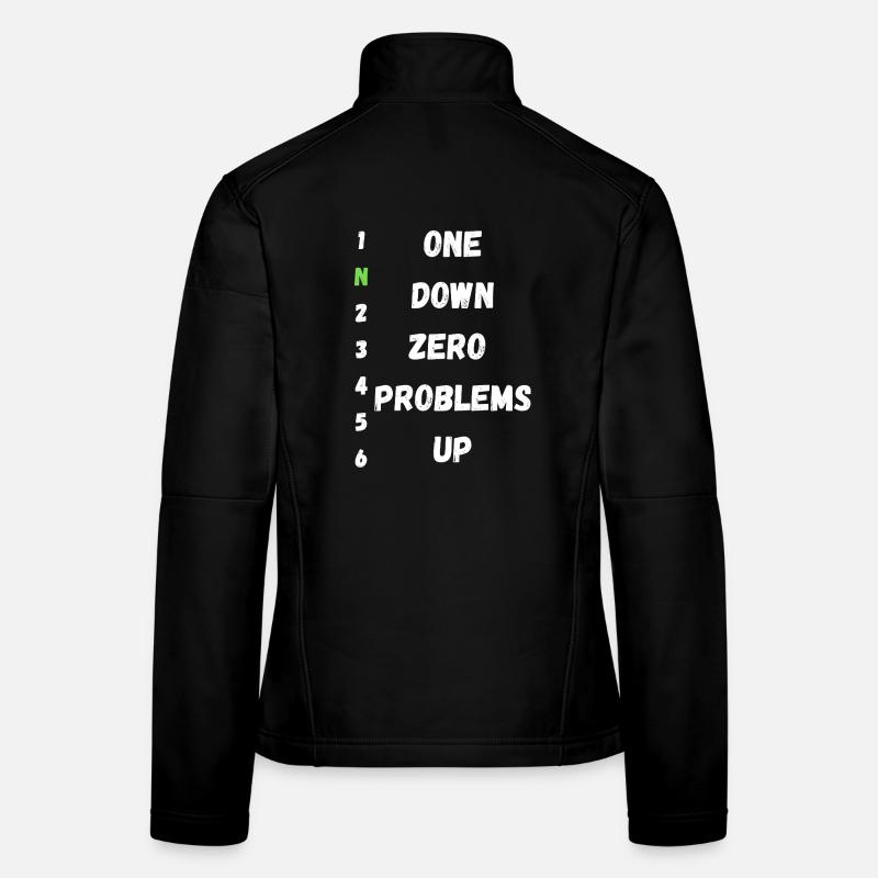 Un Down Zero Problèmes Up Veste en tissu softshell Femme