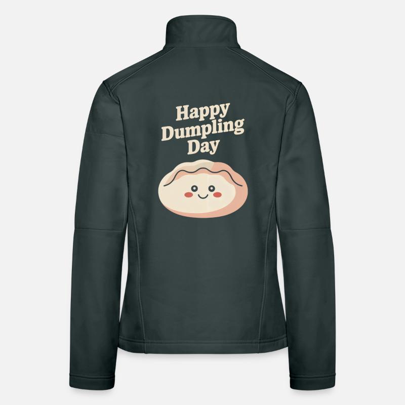 Happy Dumpling Day Women's Softshell Jacket