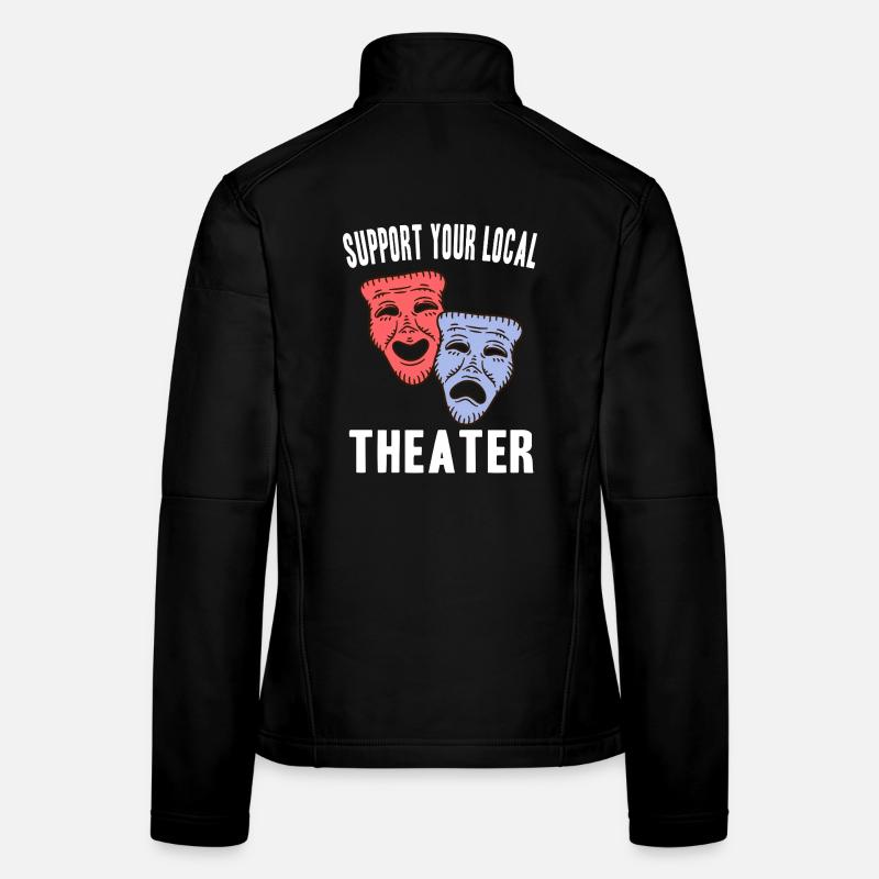 Theatre Actor Gift Ideas Women's Softshell Jacket