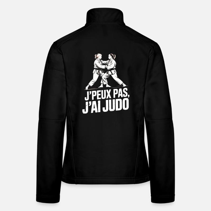 I can't I have judo humor gift Women's Softshell Jacket