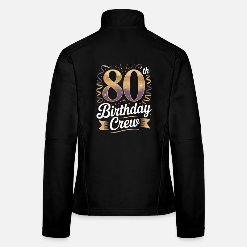 Équipe du 80e anniversaire Veste en tissu softshell Femme
