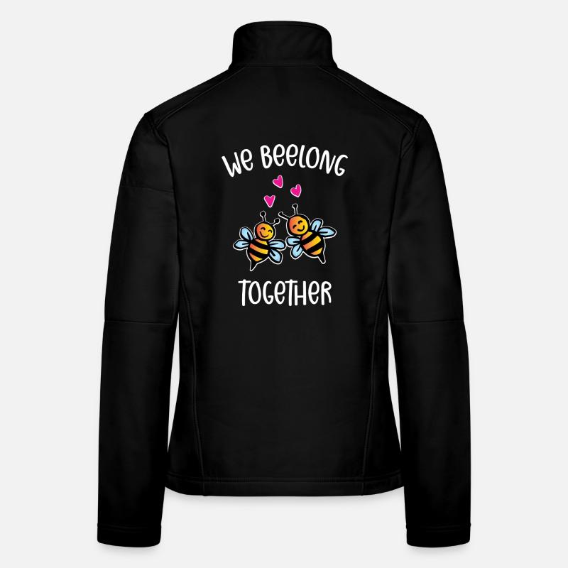 Nous sommes ensemble Veste en tissu softshell Femme