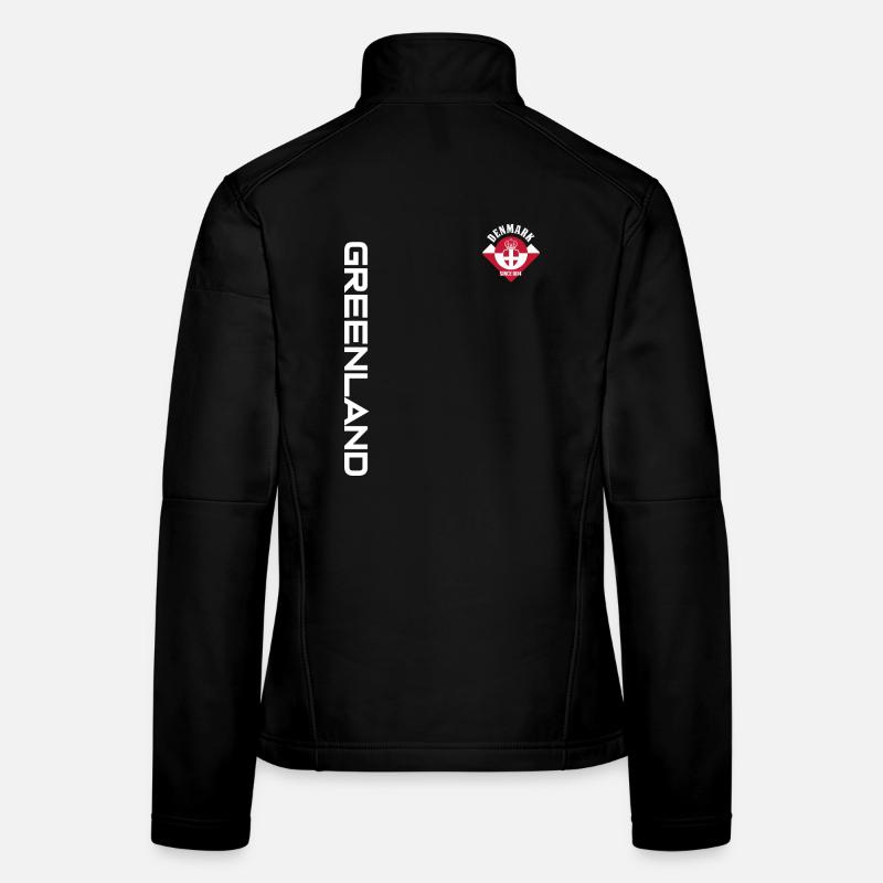 GRÖNLAND DÄNEMARK | SEIT 1814 Frauen Softshelljacke