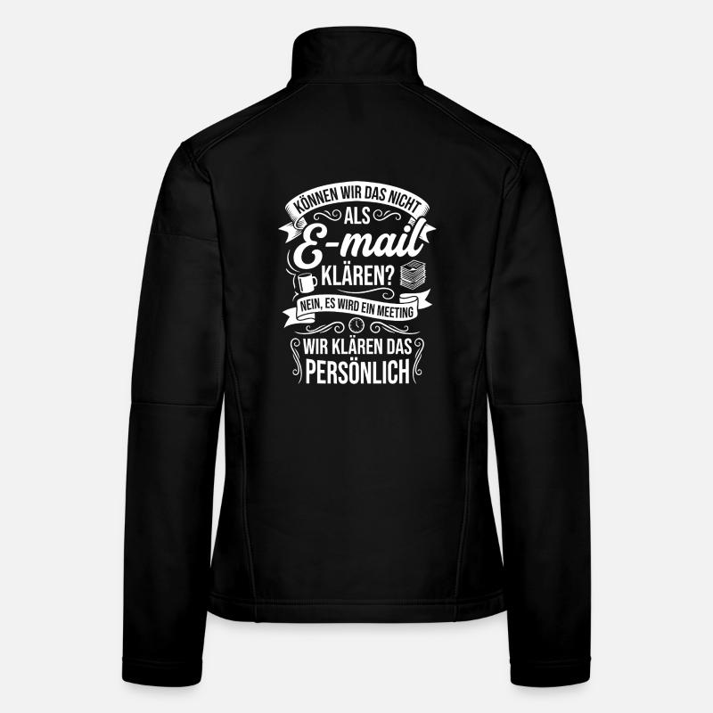 Can't we clarify this as an email? Women's Softshell Jacket