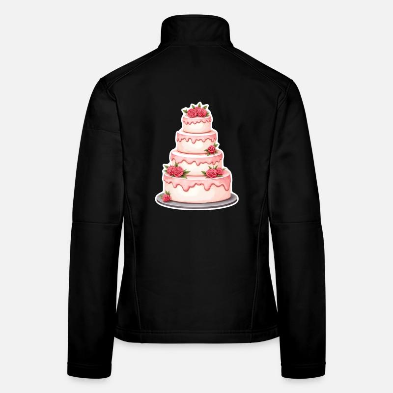 Mariage en gâteau Veste en tissu softshell Femme