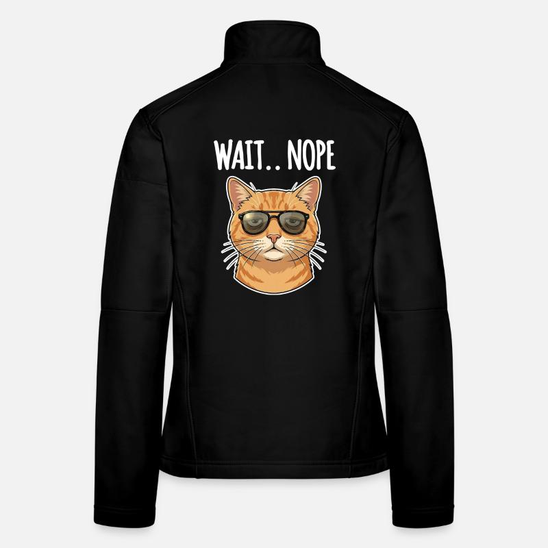 Cat No Women's Softshell Jacket