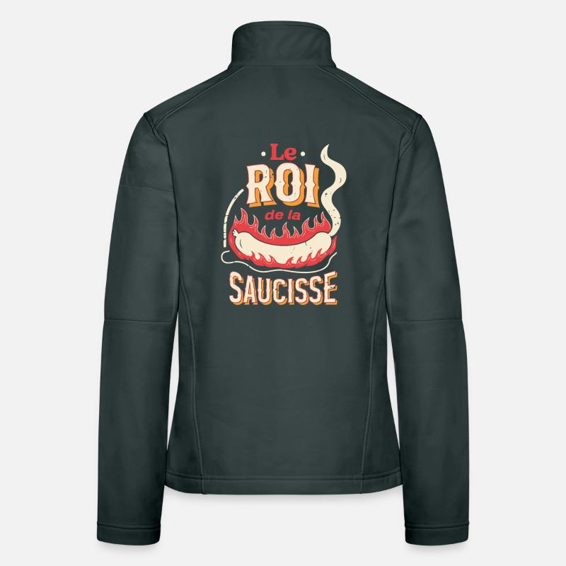 Le Roi de la Saucisse Veste en tissu softshell Femme