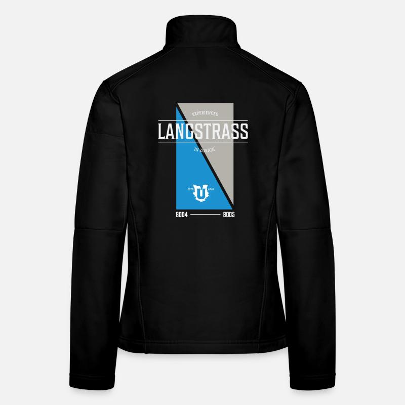 Édition Langstrass Veste en tissu softshell Femme