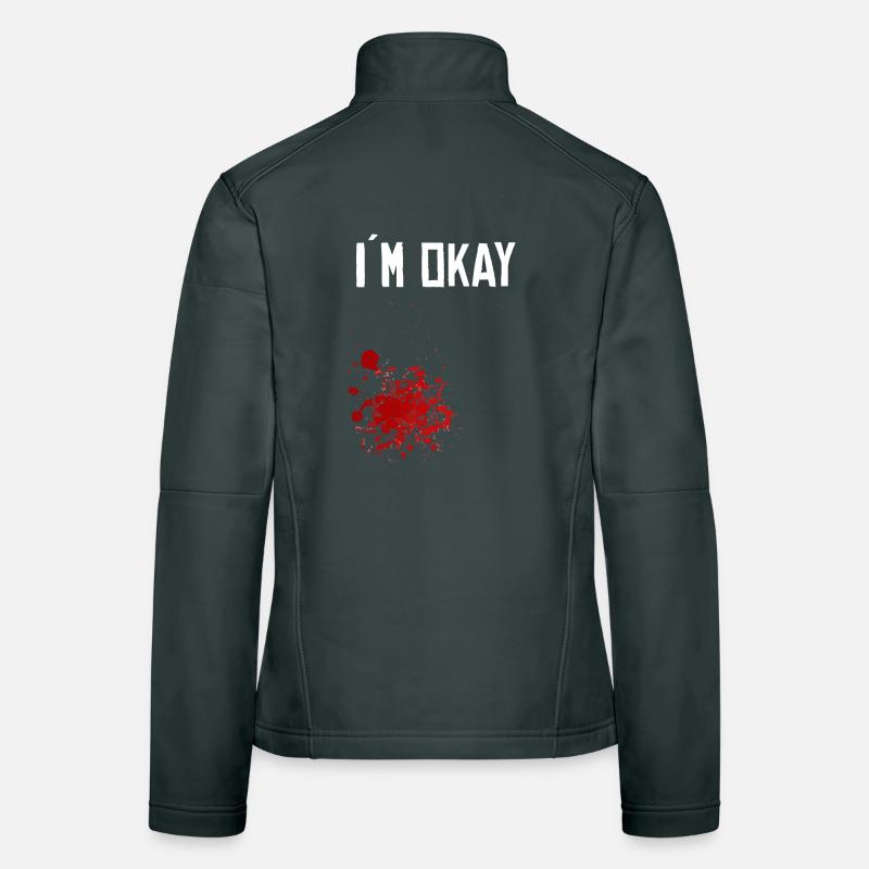 funny Women's Softshell Jacket