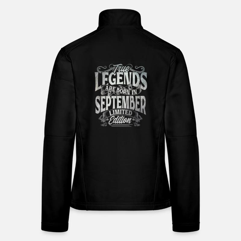 True Legends Are Born En Septembre Limited Edition Veste en tissu softshell Femme