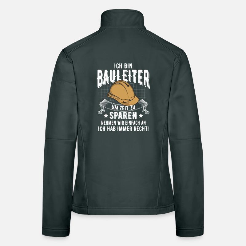Bauleiter Frauen Softshelljacke