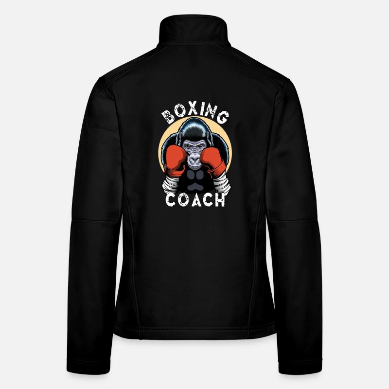 Boxtrainer - Gorilla Boxer Frauen Softshelljacke