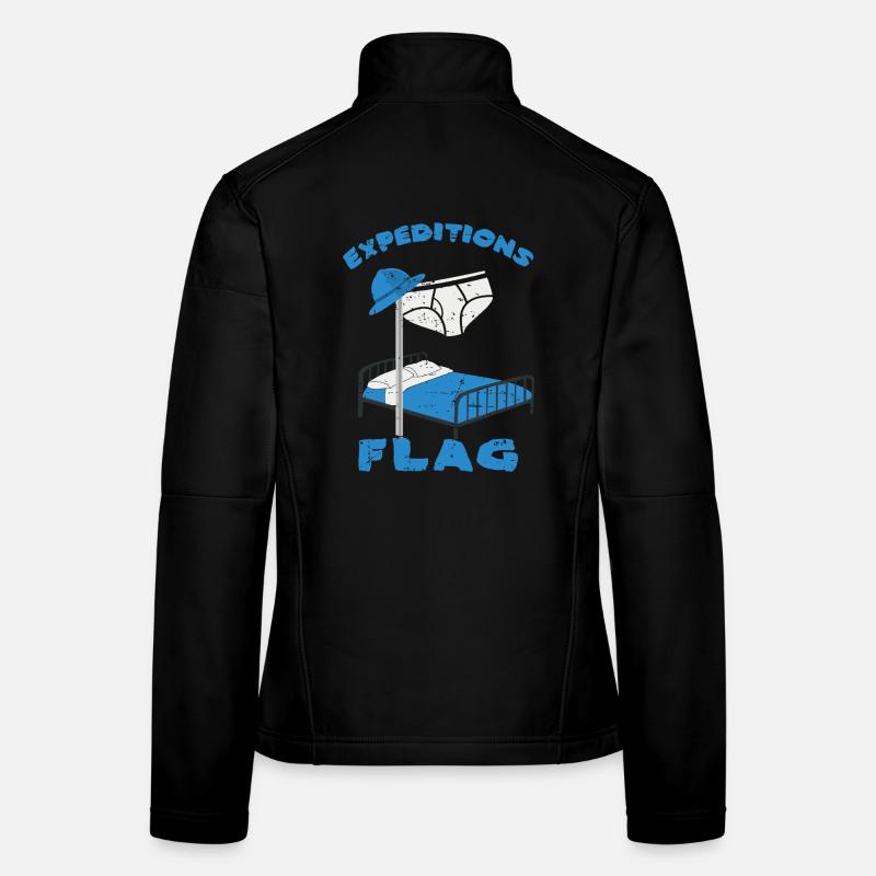 Expeditions Flagge, Herren Unterhose Frauen Softshelljacke